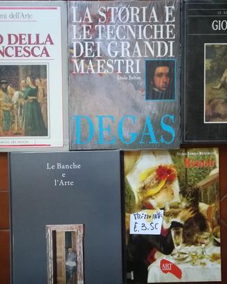 Libri Arte: Della Francesca Degas Giorgione Renoir