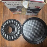 2 Stampi torte 26 cm Made In Germany antiaderente 