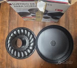 2 Stampi torte 26 cm Made In Germany antiaderente 