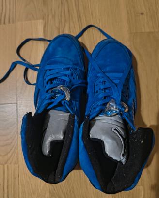 Nike Air Jordan 5 Retro Blue Suede