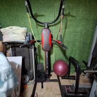 Domyos DS 980 Panca romana, stazione corpo libero