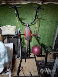 Domyos DS 980 Panca romana, stazione corpo libero