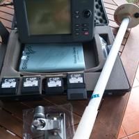 GPS Plotter Lorenz Sirius 8 + 4 cartucce C-map