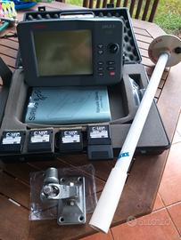 GPS Plotter Lorenz Sirius 8 + 4 cartucce C-map
