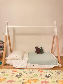 Lettino montessoriano 140  cm