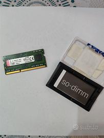 💻 RAM Notebook Kingston 4GB DDR3 SO-DIMM KVR13S9S