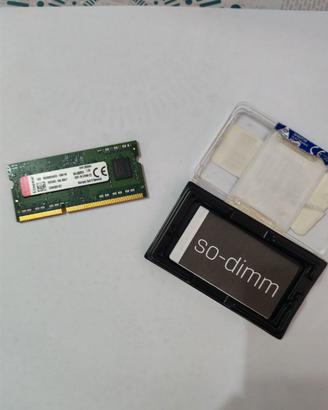 💻 RAM Notebook Kingston 4GB DDR3 SO-DIMM KVR13S9S