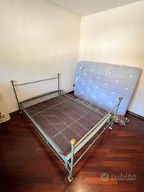 Letto francese 1 piazza e mezza inizi 900