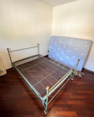 Letto francese 1 piazza e mezza inizi 900