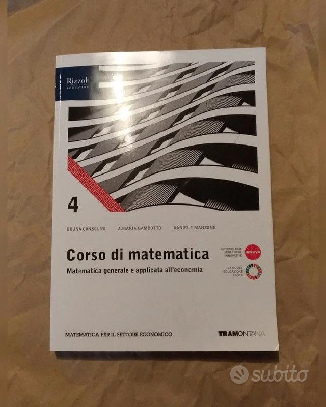 Libro Corso di Matematica vol. 4 Tramontana - Libri e Riviste In vendita  a Brescia