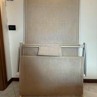 Lettino prendisole XL - grigio