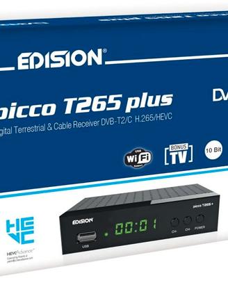 Modello 2024 Decoder Digitale Terrestre 2024 Ful