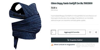 Fascia Boppy per neonato/a