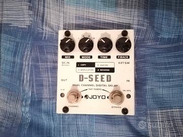 Pedale Joyo D-SEED dual channel digital delay