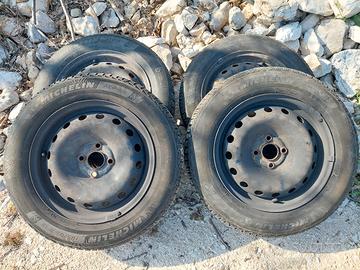 Cerchi Fiat + Gomme invernali 185/65 R15