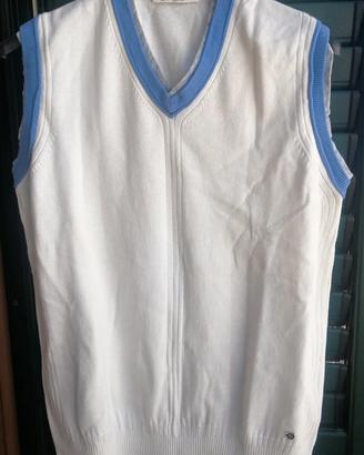 Gaudi,golfino smanicato uomo,100%cotone,nuovo.