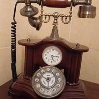 telefono legno antico 30 anni