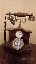 telefono legno antico 30 anni