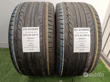 2 gomme 275 40 19 DUNLOP RIF367