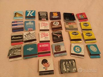 Scatoline fiammiferi vintage