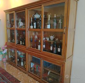 VETRINA COLONIALE D'EPOCA