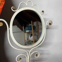 Toeletta ferro battuto