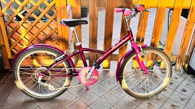 Bicicletta da bambina misura 20 - 5-10 anni