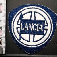 toppe lancia anni 70,  logo ricamato