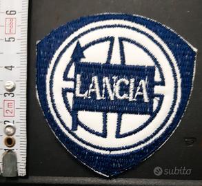 toppe lancia anni 70,  logo ricamato