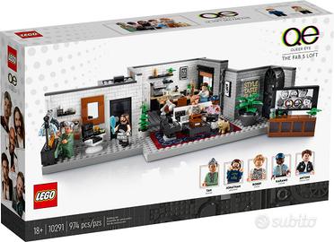 LEGO 10291 Queer Eye The Fab 5 Loft Icons