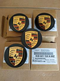 Coprimozzi neri originali x cerchi PORSCHE Macan
