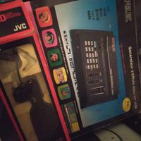 Mixer video vintage + microfono jvc