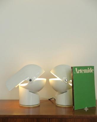 COPPIA LAMPADE PILEINO ARTEMIDE CATALOGO 1973