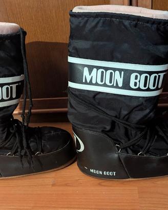 Moon Boot Union Boot nero num. 45/47 usati