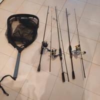 canne da pesca spinnig