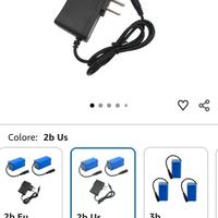 Kit Batterie con caricatore USB da 7,4V 19800 mAh