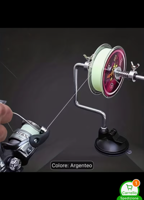 Avvolgitore bobina pesca