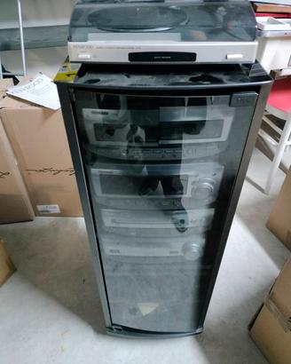 Impianto stereo Kenwood +  mobiletto