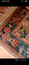tappeto cinese Tien Tsin  vintage Pichino 