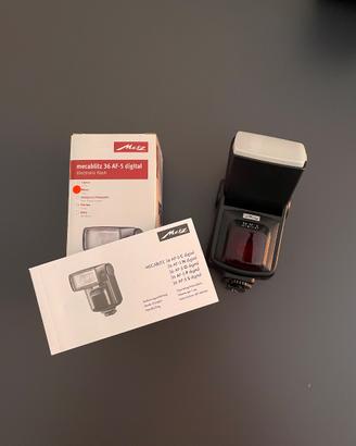 Flash Elettronico METZ Mecablitz 36 AF-5 digital