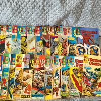lotto 43 fumetti fantastici quattro corno 27/99
