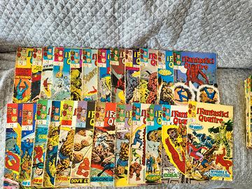 lotto 43 fumetti fantastici quattro corno 27/99