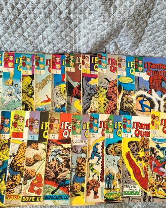 lotto 43 fumetti fantastici quattro corno 27/99