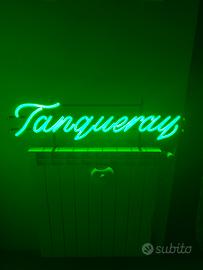 Insegna luminosa tanqueray gin