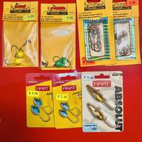 Lotto testine piombate pesca spinning