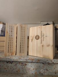 Set casse di legno
