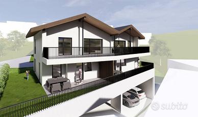 Nuovo quadrilocale con giardino