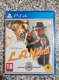 L.A. L A La Noire ps4