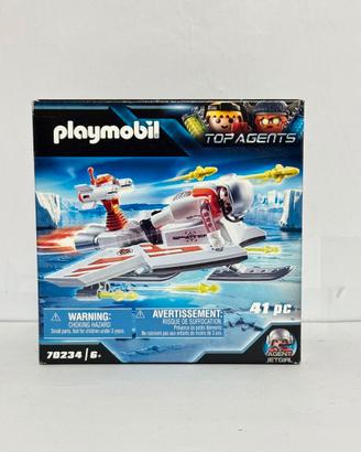Playmobil Slitta Volante Top Agents 70234