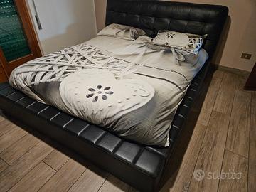 letto matrimoniale  contenitore 
